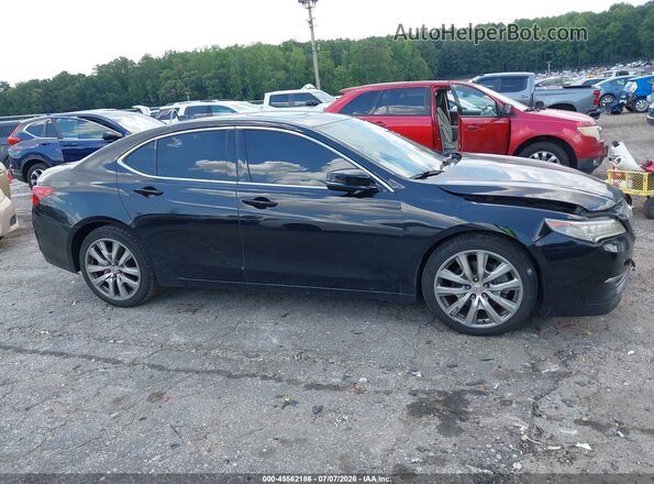 19UUB2F33HA006939 2017 ACURA TLX Black Вид задньої частини салону