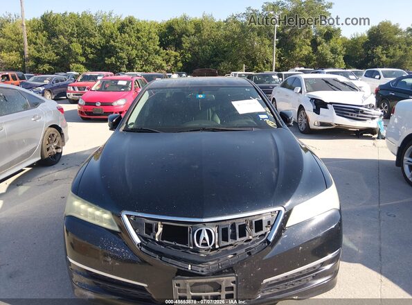 19UUB2F34GA002574 2016 ACURA TLX Black Вид спереду