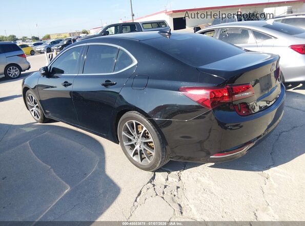 19UUB2F34GA002574 2016 ACURA TLX Black Задня ліва чверть