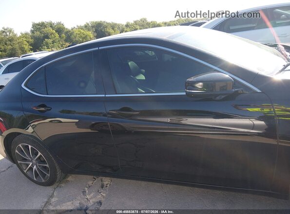19UUB2F34GA002574 2016 ACURA TLX Black Вид задньої частини салону