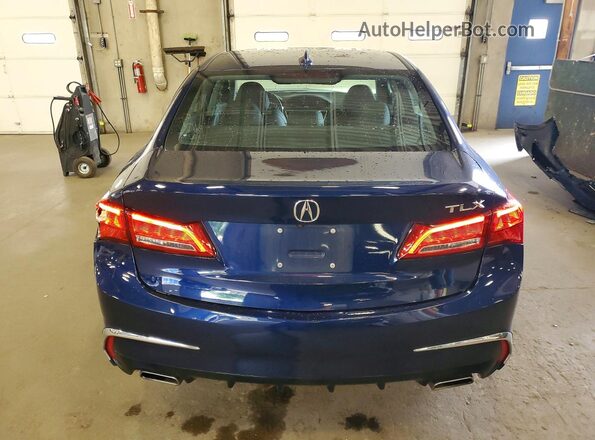 19UUB2F34KA009338 2019 ACURA TLX Blue Vista trasera