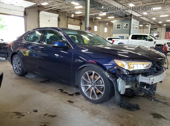 19UUB2F34KA009338 2019 ACURA TLX Blue Delantero derecho