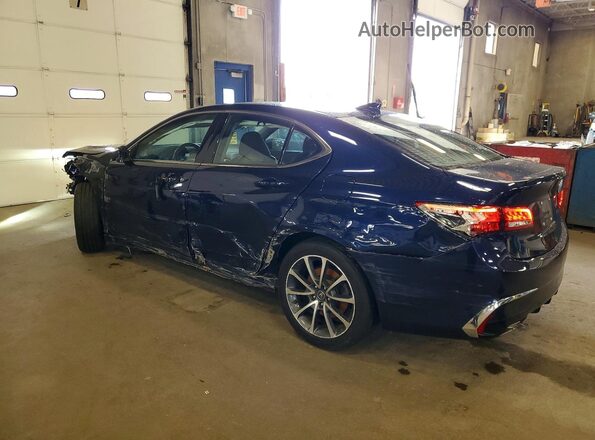 19UUB2F34KA009338 2019 ACURA TLX Blue Trasero izquierdo
