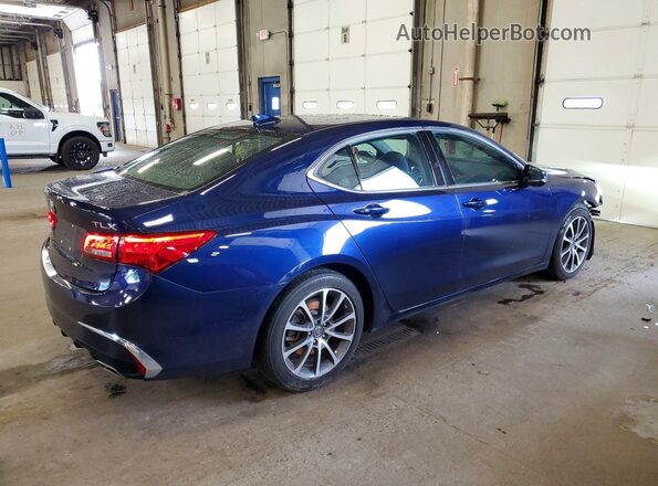19UUB2F34KA009338 2019 ACURA TLX Blue Trasero derecho