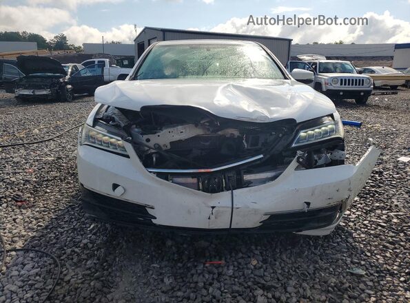 19UUB2F35HA005923 2017 ACURA TLX White Դիմացի տեսք