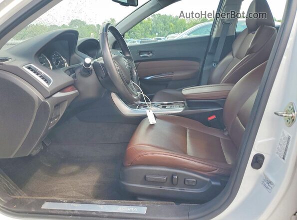 19UUB2F35HA005923 2017 ACURA TLX White Սալոնի դիմացի տեսք