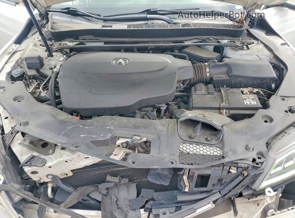 19UUB2F35HA005923 2017 ACURA TLX White Սալոնի հետևի տեսք