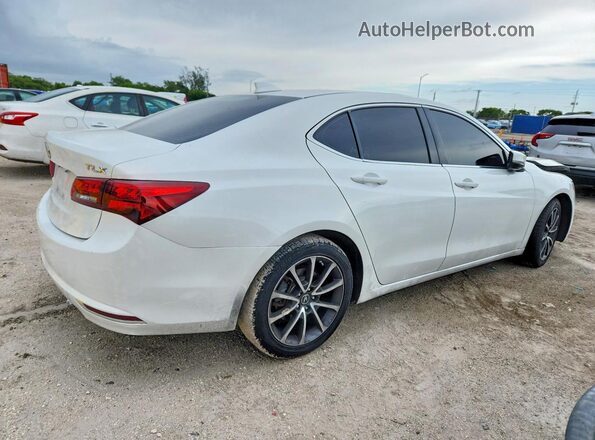 19UUB2F37GA009325 2016 ACURA TLX White Задня права чверть