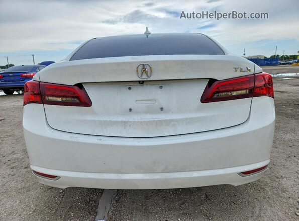 19UUB2F37GA009325 2016 ACURA TLX White Вид ззаду