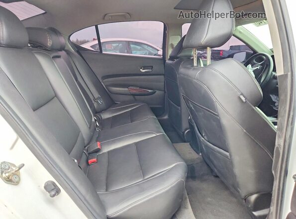19UUB2F37GA009325 2016 ACURA TLX White Вид задніх сидінь