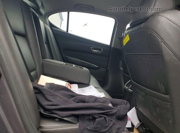 19UUB2F37JA005105 2018 ACURA TLX Gray Հետևի նստատեղերի տեսք