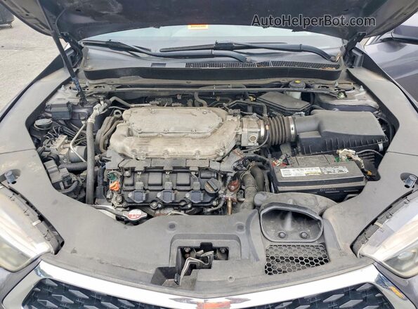 19UUB2F37JA005105 2018 ACURA TLX Gray Սալոնի հետևի տեսք