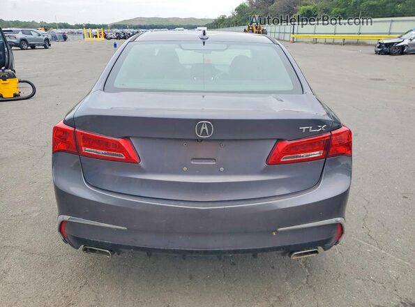 19UUB2F37JA005105 2018 ACURA TLX Gray Հետևի տեսք