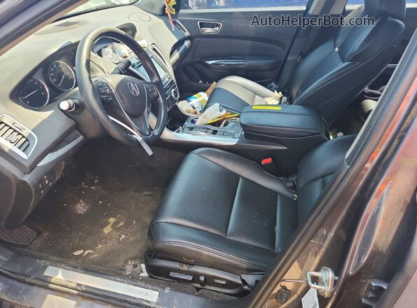 19UUB2F37JA005105 2018 ACURA TLX Gray Սալոնի դիմացի տեսք