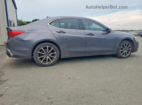 19UUB2F37JA005105 2018 ACURA TLX Gray Հետևի աջ