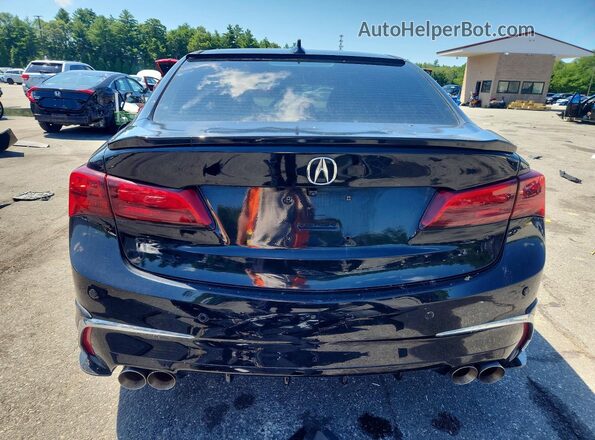 19UUB2F38GA002819 2016 ACURA TLX Black Widok z tyłu