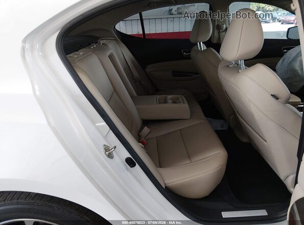19UUB2F39LA002497 2020 ACURA TLX White VIN კოდის სტიკერის ხედი