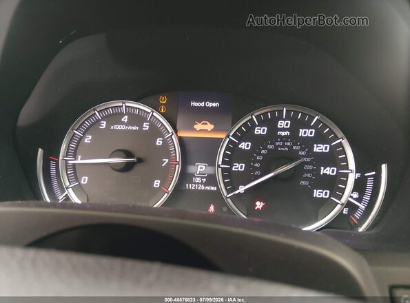19UUB2F39LA002497 2020 ACURA TLX White უკანა სავარძლების ხედი