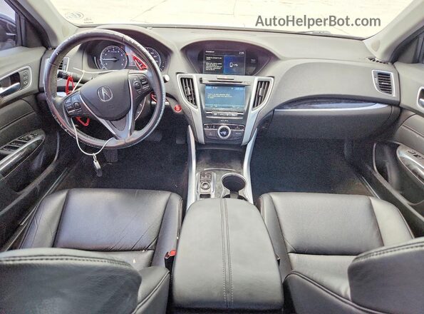 19UUB2F3XKA000711 2019 ACURA TLX White Вид панелі приладів