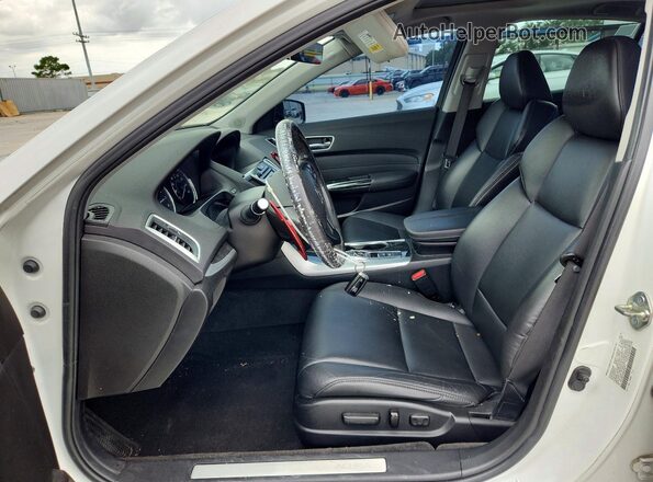 19UUB2F3XKA000711 2019 ACURA TLX White Вид салону спереду