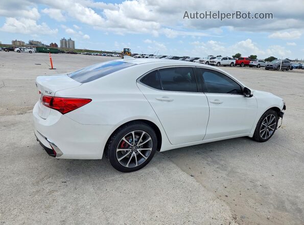 19UUB2F3XKA000711 2019 ACURA TLX White Задня права чверть