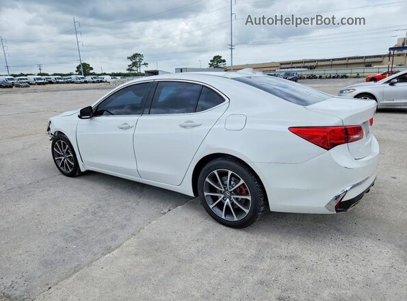 19UUB2F3XKA000711 2019 ACURA TLX White Задня ліва чверть