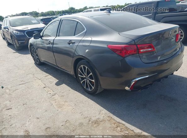 19UUB2F3XLA001567 2020 ACURA TLX Gray Trasero izquierdo