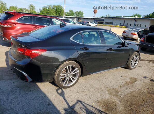 19UUB2F40KA007062 2019 ACURA TLX Black Հետևի աջ
