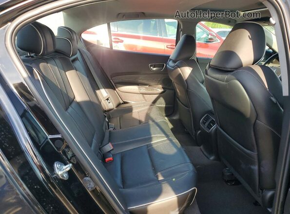 19UUB2F40KA007062 2019 ACURA TLX Black Հետևի նստատեղերի տեսք