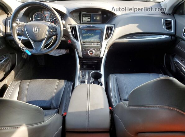 19UUB2F40KA007062 2019 ACURA TLX Black Առջևի վահանակի տեսք