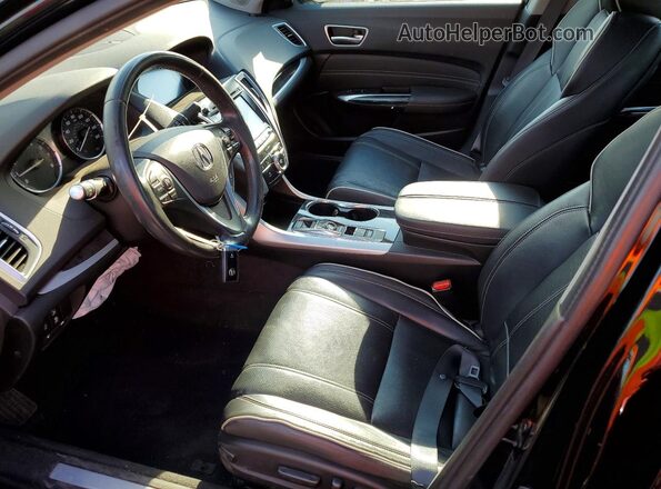 19UUB2F40KA007062 2019 ACURA TLX Black Սալոնի դիմացի տեսք
