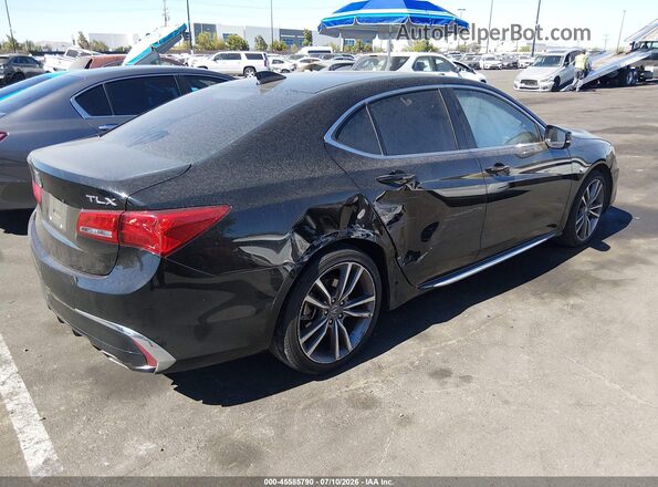 19UUB2F42KA009847 2019 ACURA TLX Black Trasero derecho