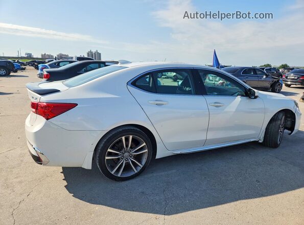 19UUB2F46KA010581 2019 ACURA TLX White უკანა მარჯვენა