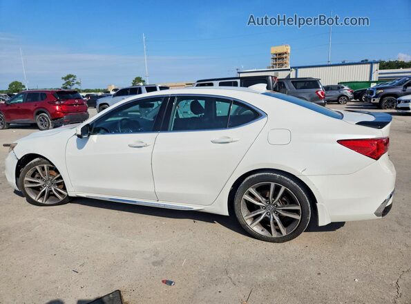 19UUB2F46KA010581 2019 ACURA TLX White უკანა მარცხენა