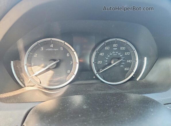 19UUB2F46KA010581 2019 ACURA TLX White ხელსაწყოთა პანელის ხედი