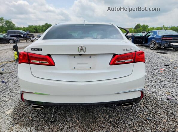 19UUB2F46LA001963 2020 ACURA TLX White Հետևի տեսք