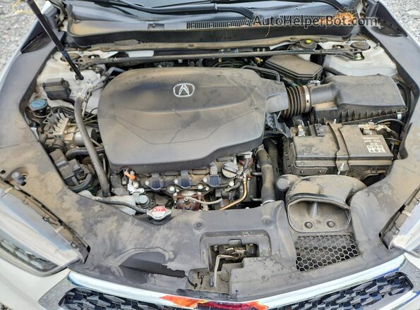 19UUB2F46LA001963 2020 ACURA TLX White Սալոնի հետևի տեսք