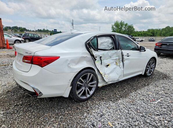 19UUB2F46LA001963 2020 ACURA TLX White Հետևի աջ