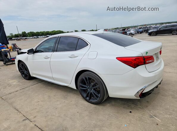19UUB2F49LA001018 2020 ACURA TLX White Trasero izquierdo