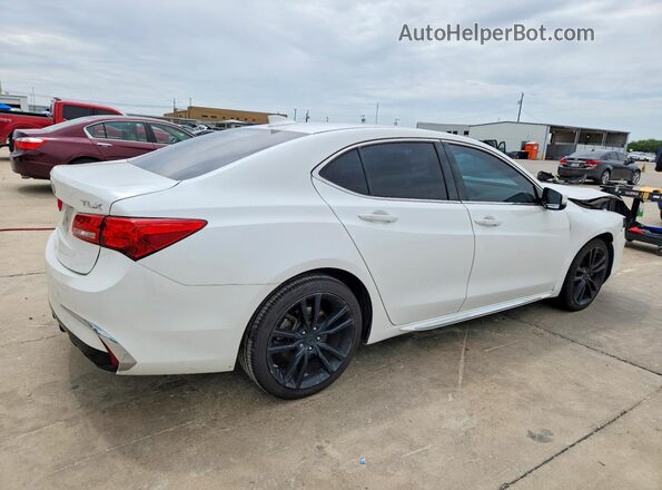 19UUB2F49LA001018 2020 ACURA TLX White Trasero derecho