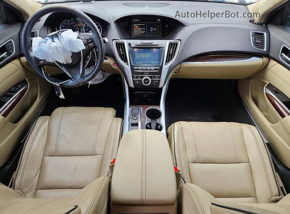 19UUB2F49LA001018 2020 ACURA TLX White Vista del salpicadero