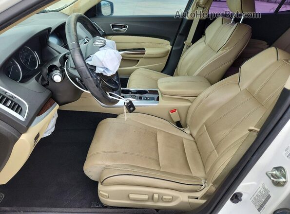 19UUB2F49LA001018 2020 ACURA TLX White Vista interior delantera