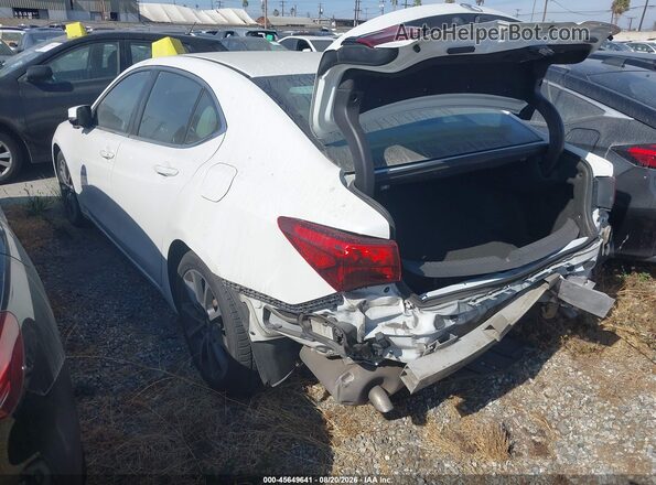 19UUB2F51HA006519 2017 ACURA TLX White Задня ліва чверть