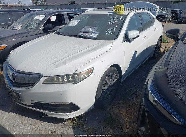 19UUB2F51HA006519 2017 ACURA TLX White Передня ліва чверть