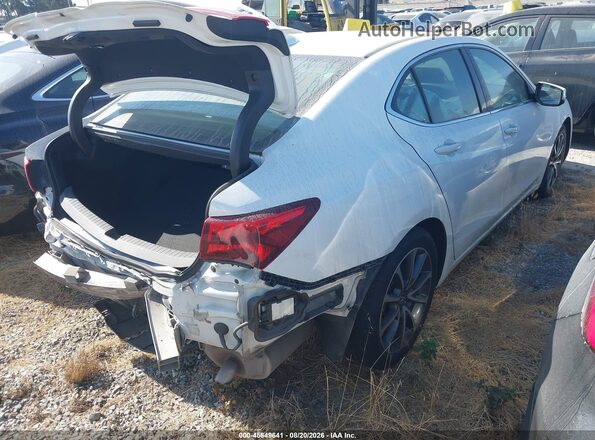 19UUB2F51HA006519 2017 ACURA TLX White Задня права чверть