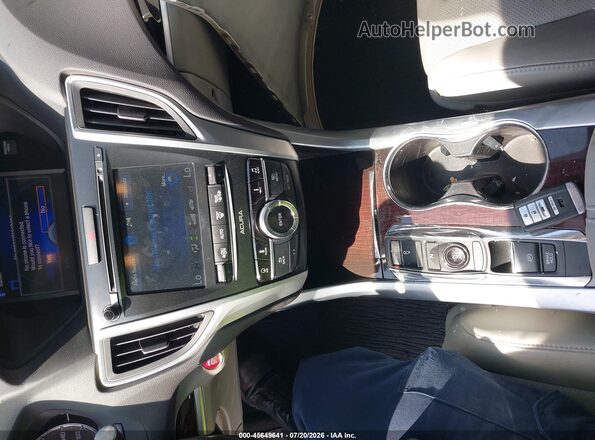 19UUB2F51HA006519 2017 ACURA TLX White Вид панелі приладів