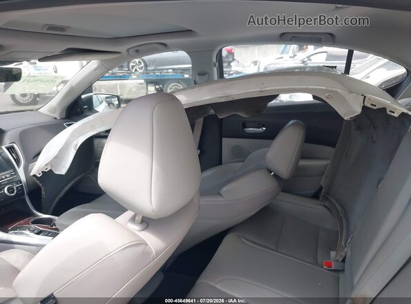 19UUB2F51HA006519 2017 ACURA TLX White Вид щитка приладів