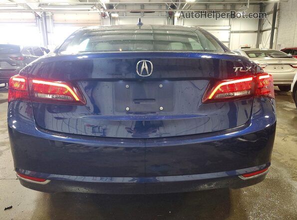 19UUB2F53GA011297 2016 ACURA TLX Blue Rear view