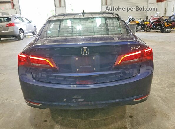 19UUB2F53HA004707 2017 ACURA TLX Blue Widok z tyłu