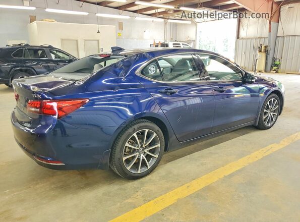 19UUB2F54GA006786 2016 ACURA TLX Blue Trasero derecho